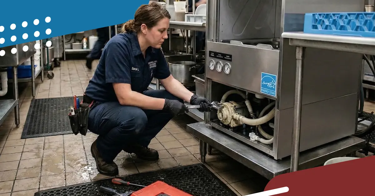 How to Fix a Commercial Dishwasher That Won't Drain How to Fix a Commercial Dishwasher That Won't Drain