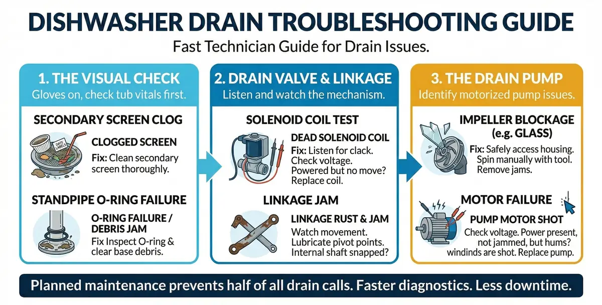 Dishwasher Drain Infographic Dishwasher Drain Infographic