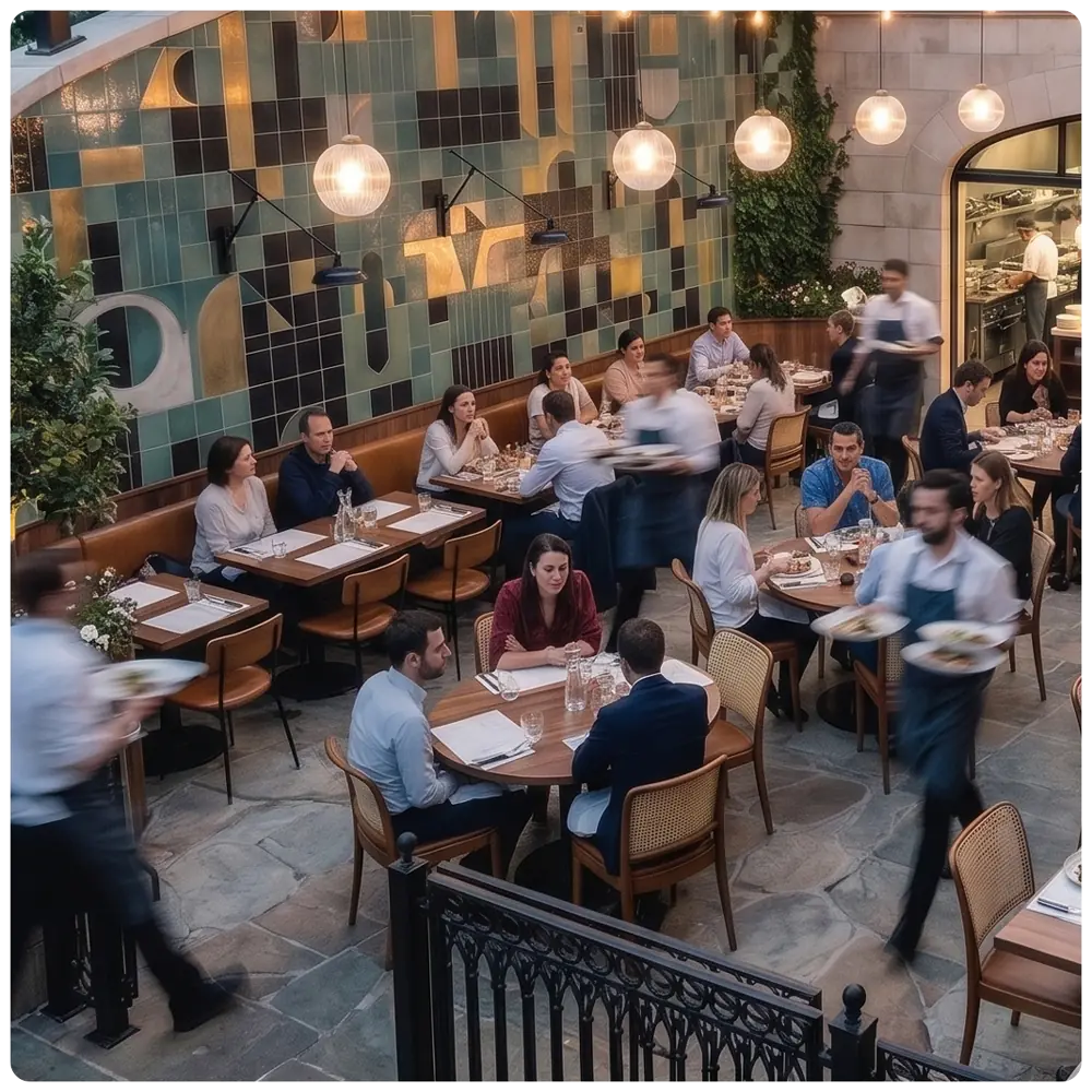 Busy Patio Busy Patio