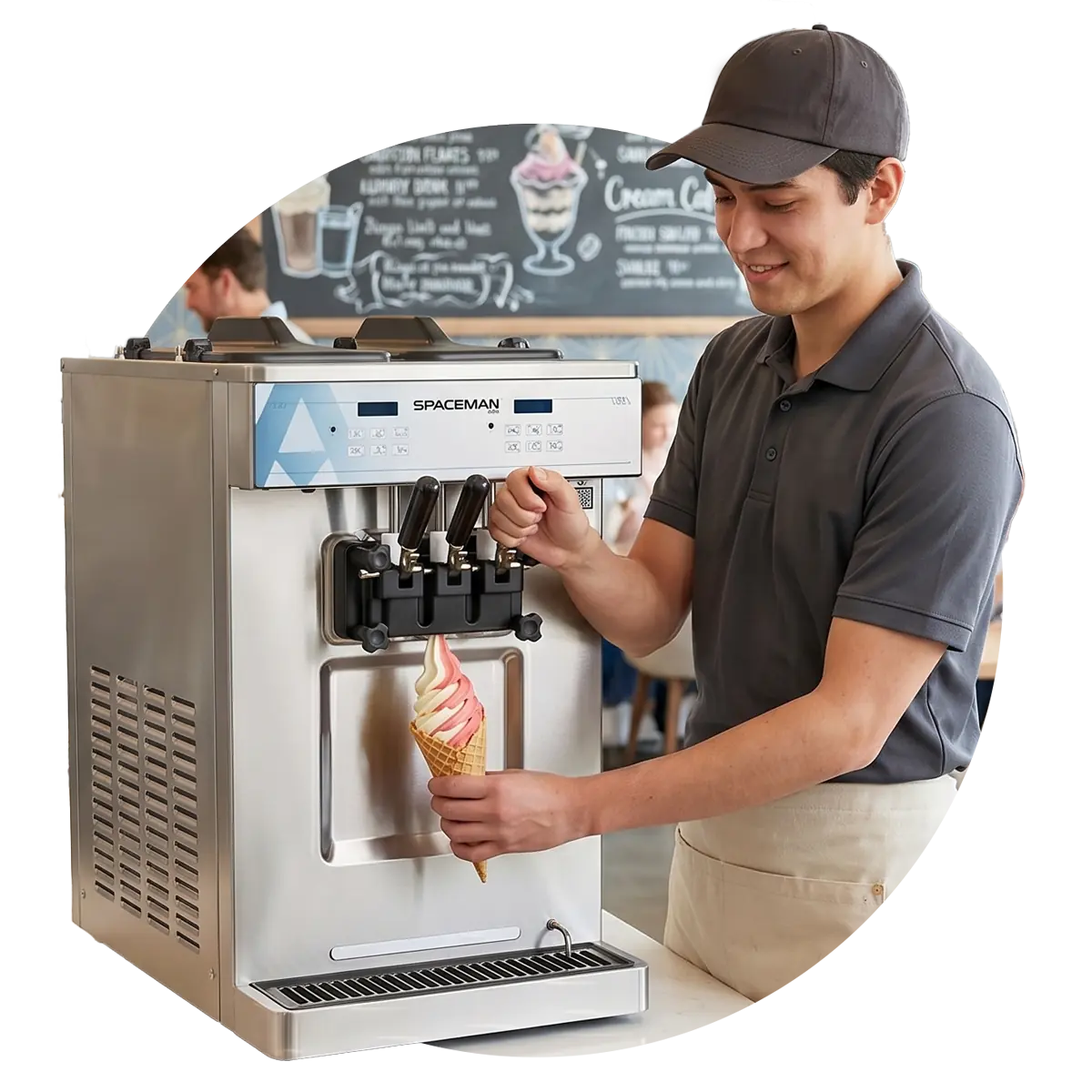 Worker Spaceman Machine