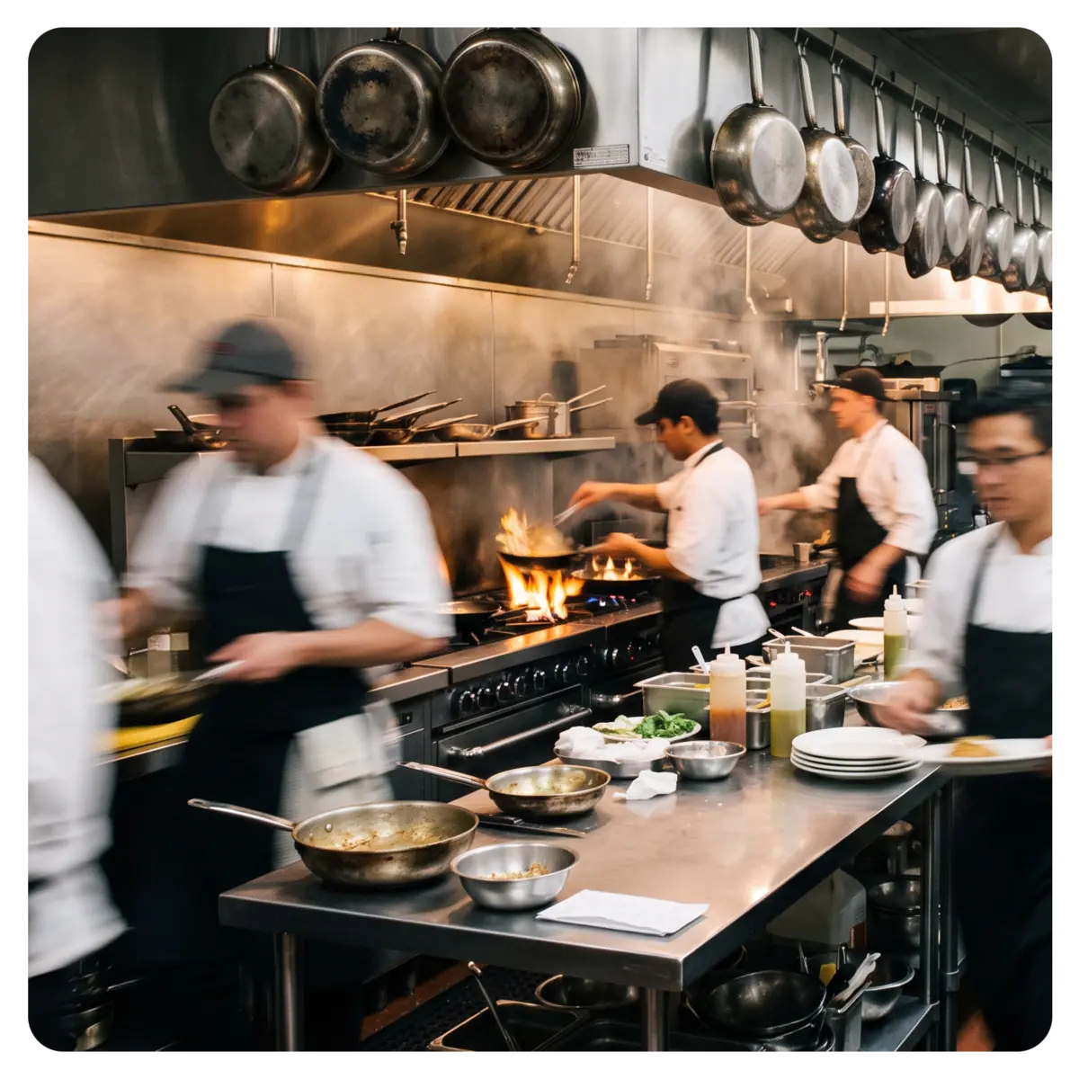Busy Kitchen