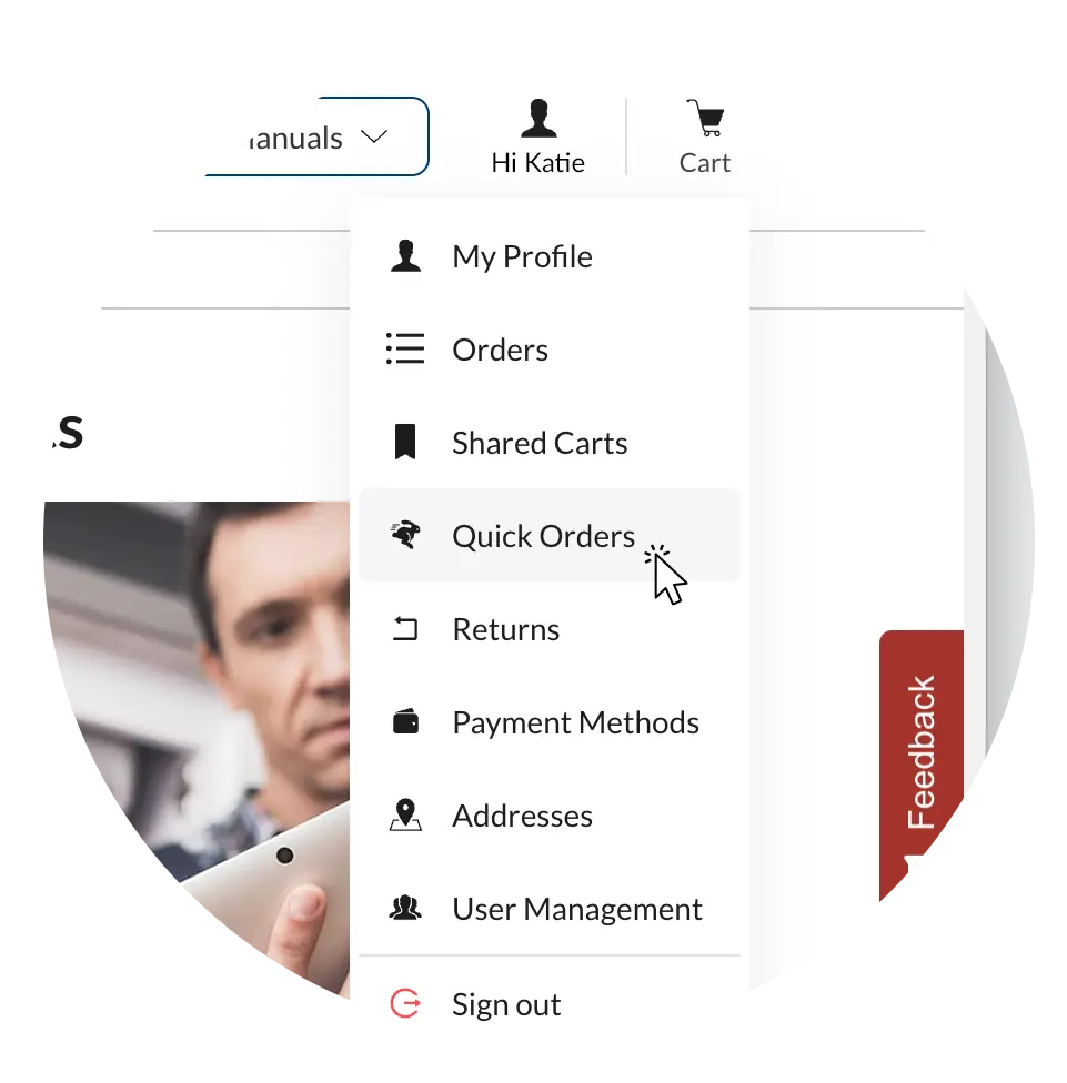 Quick Orders Graphic Quick Orders Graphic