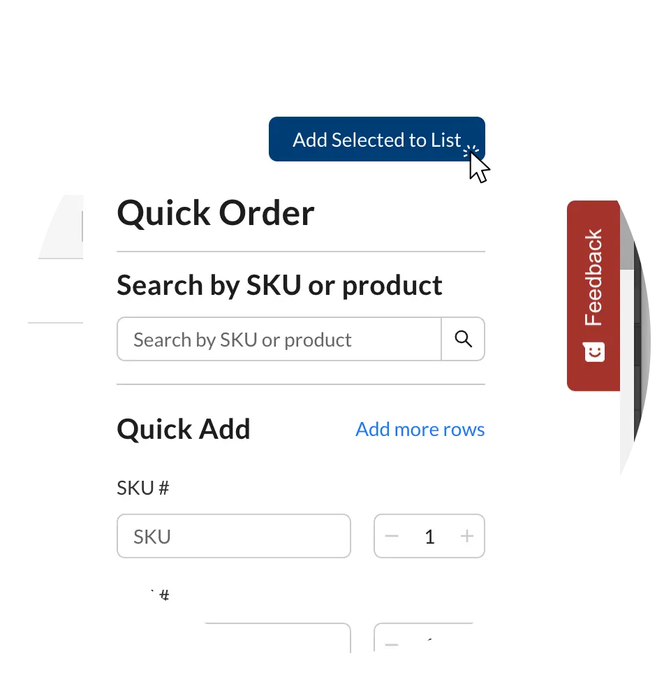 Add to Selected List Graphic Add to Selected List Graphic