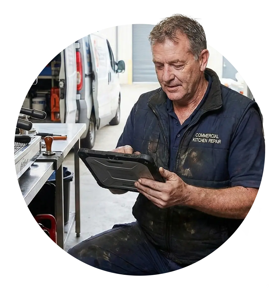 Technician ordering parts Technician ordering parts