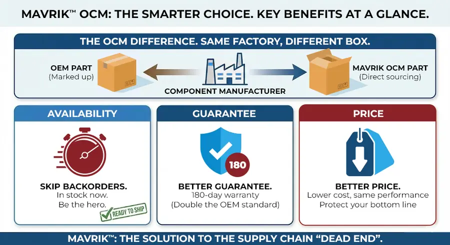 The "OCM" Difference: Same Factory, Different Box